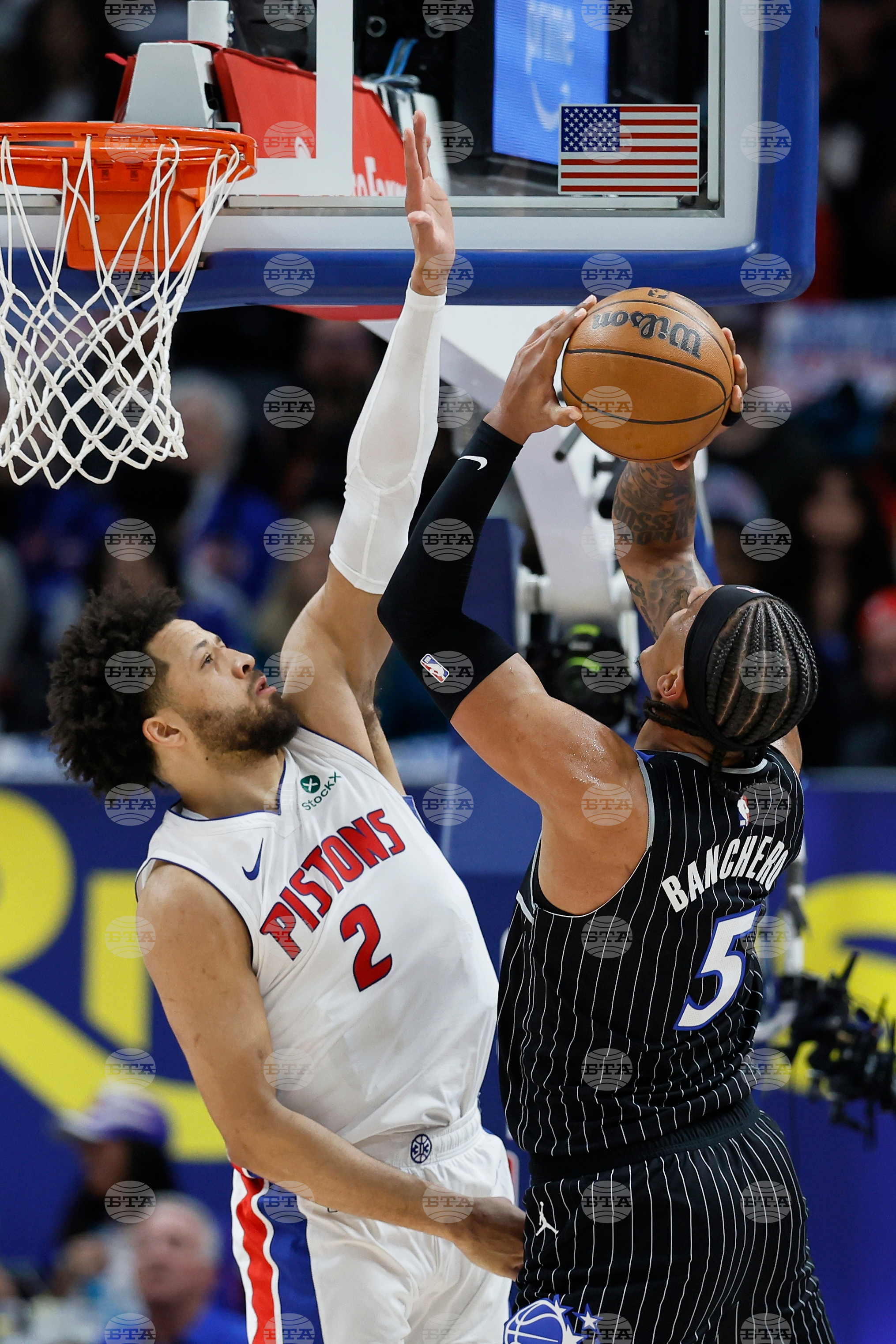 Magic Pistons Basketball
