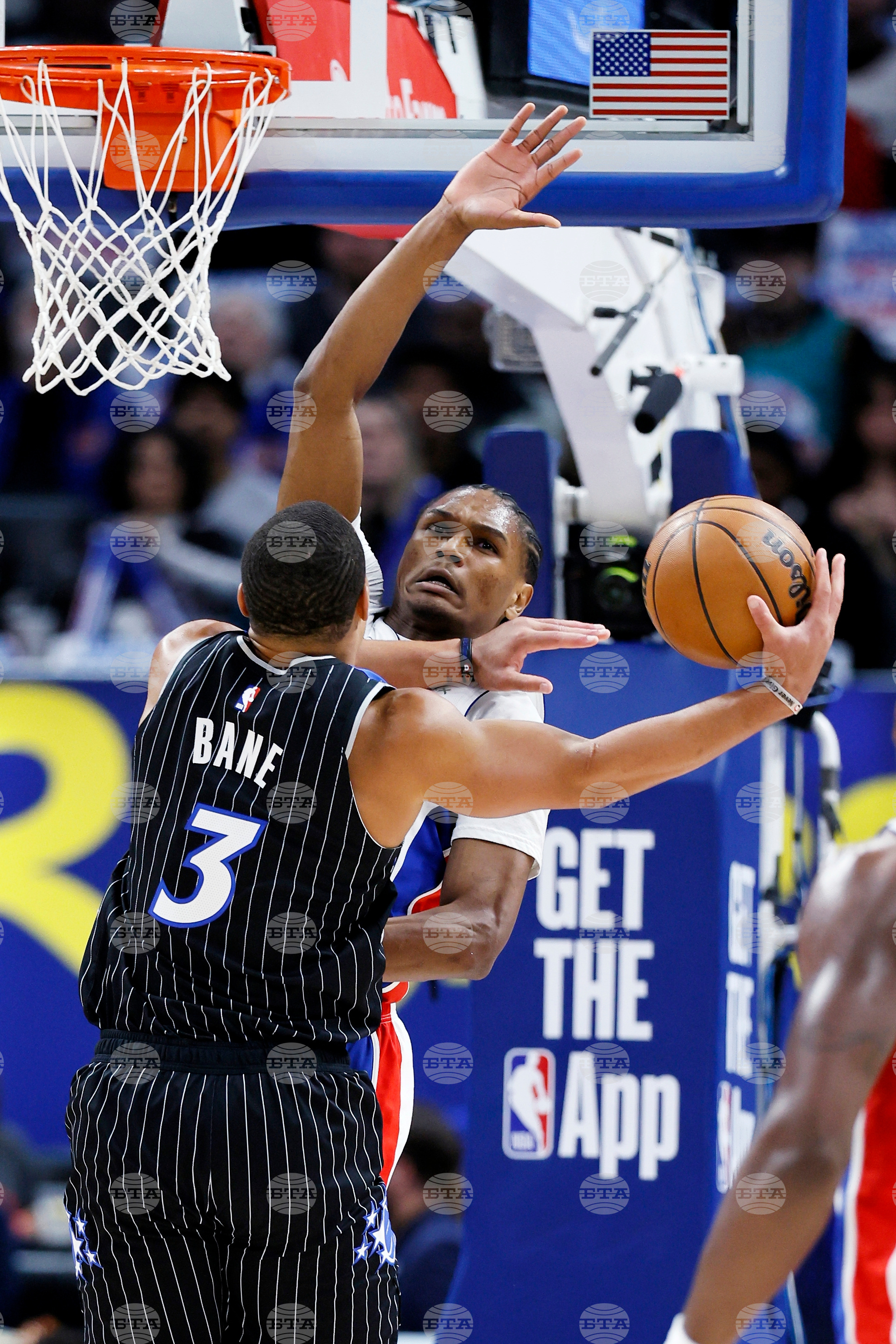 Magic Pistons Basketball