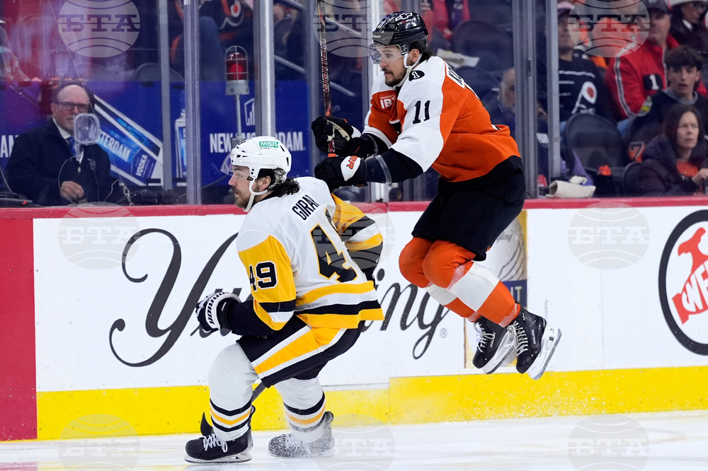 Penguins Flyers Hockey