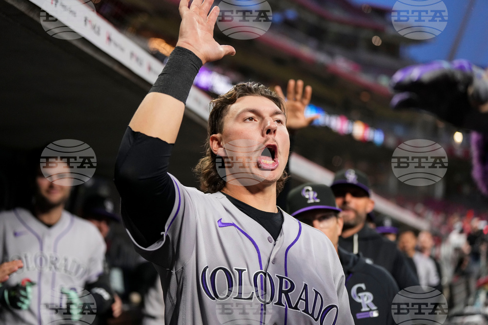 Rockies Reds Baseball