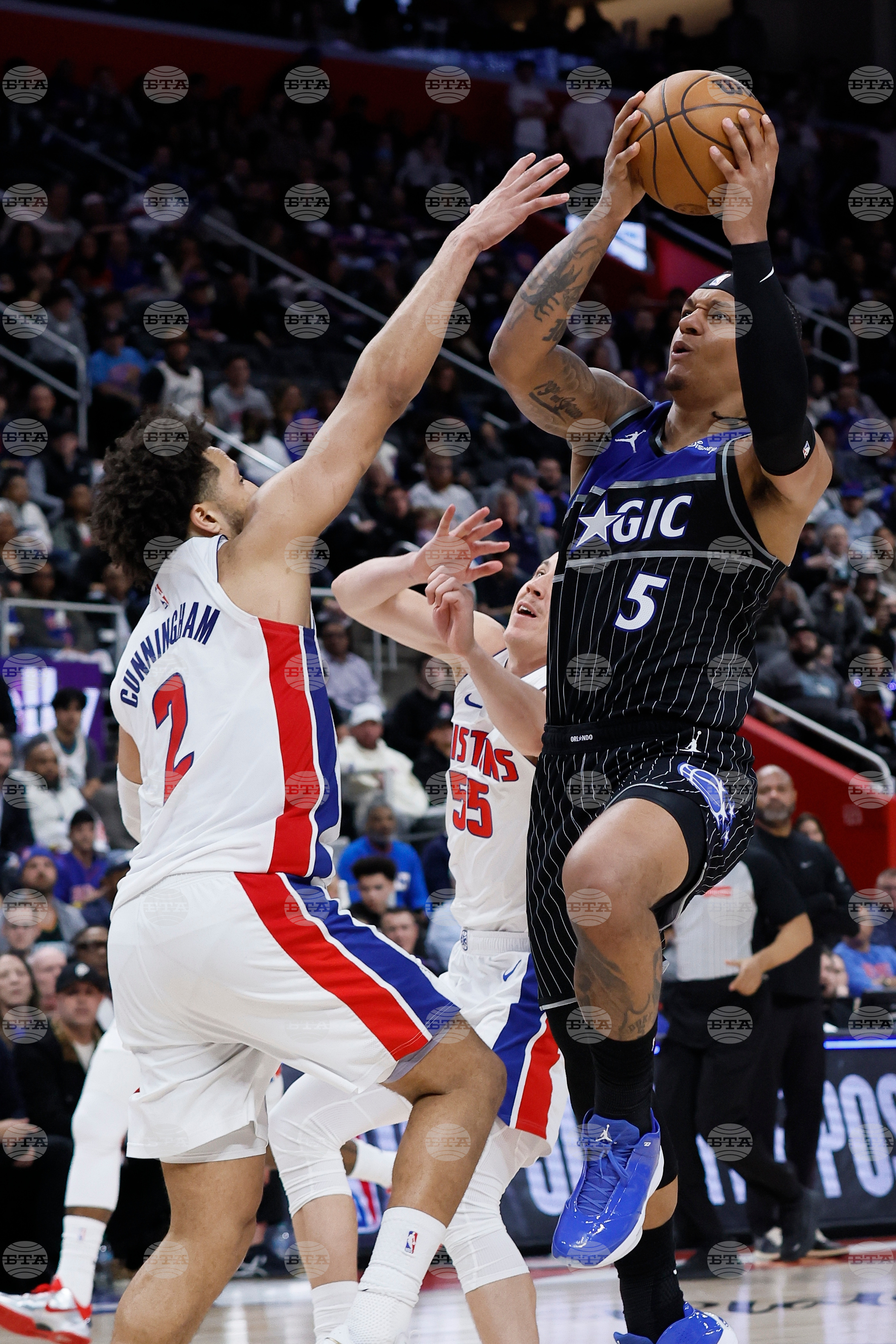 Magic Pistons Basketball