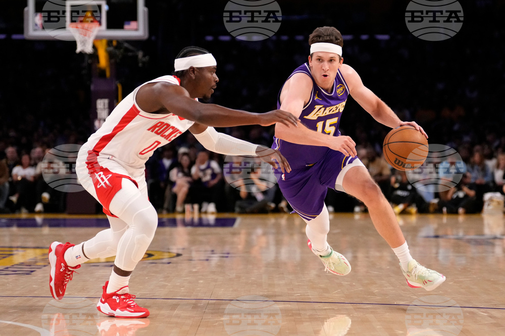 Rockets Lakers Basketball