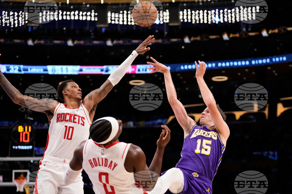 Rockets Lakers Basketball