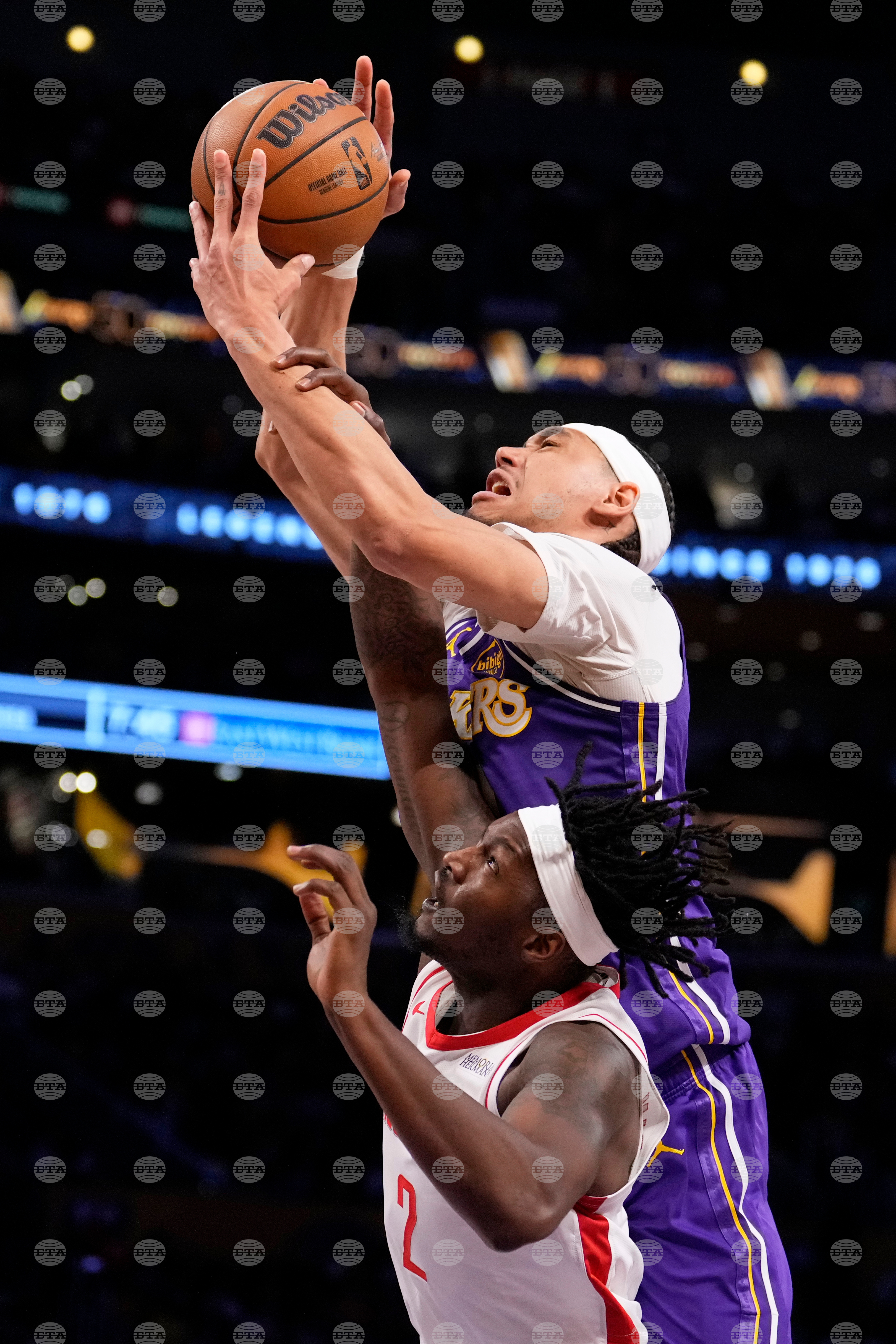 Rockets Lakers Basketball