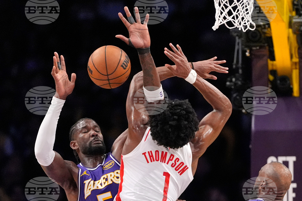 Rockets Lakers Basketball