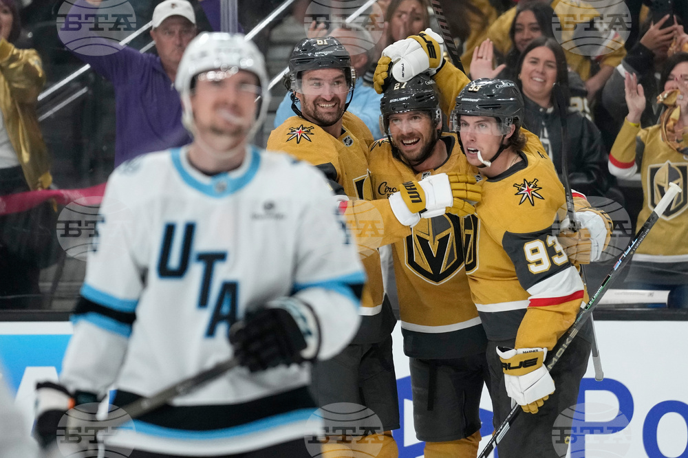 APTOPIX Mammoth Golden Knights Hockey