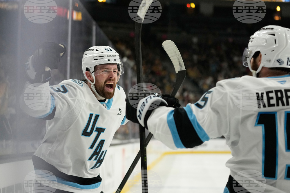 APTOPIX Mammoth Golden Knights Hockey