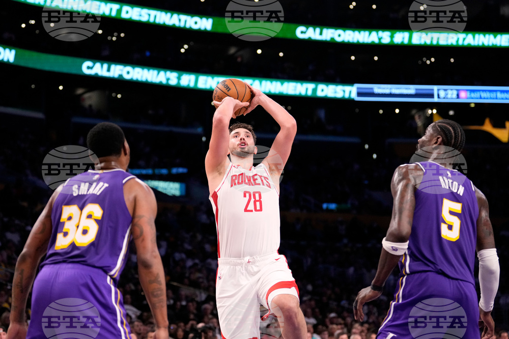 Rockets Lakers Basketball