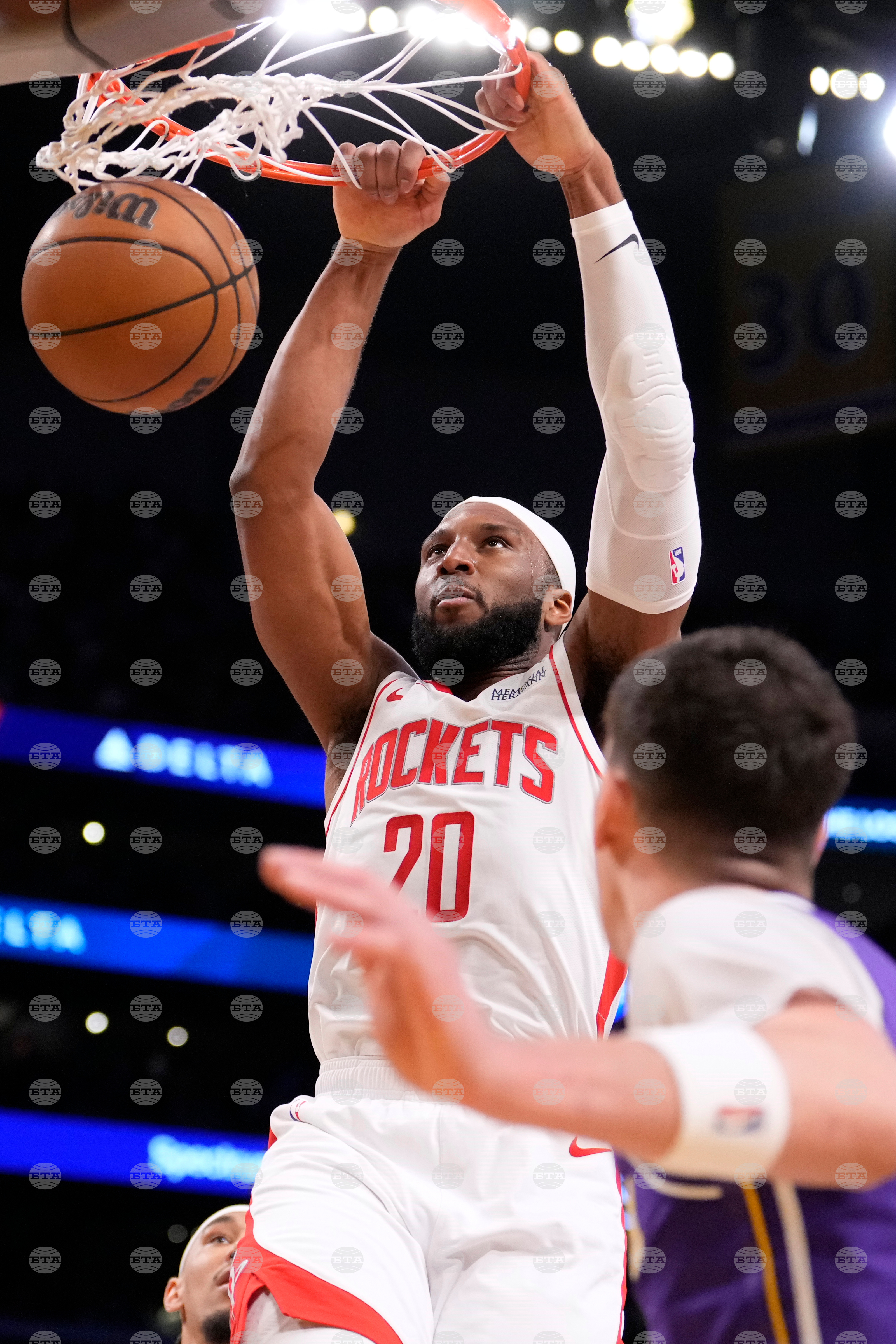 Rockets Lakers Basketball
