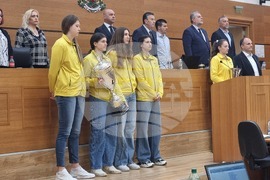 Пловдив - общински съвет - волейбол - посрещане на Марица (Пловдив)