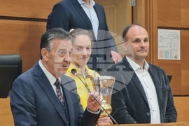 Пловдив - общински съвет - волейбол - посрещане на Марица (Пловдив)