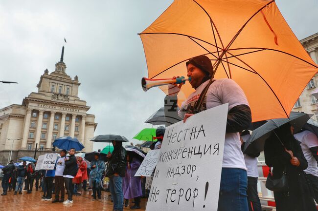 Браншови организации - транспортен сектор- протест