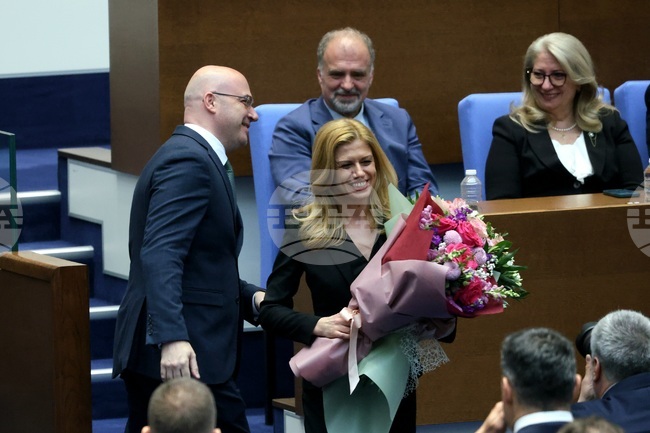 Михаела Доцова беше избрана за председател на 52-рото Народно събрание