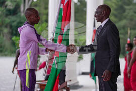 Kenya Marathon Record Breaker