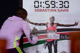 Kenya Marathon Record Breaker