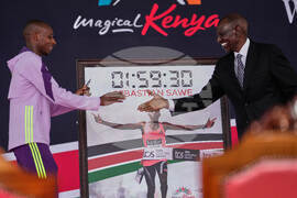 Kenya Marathon Record Breaker