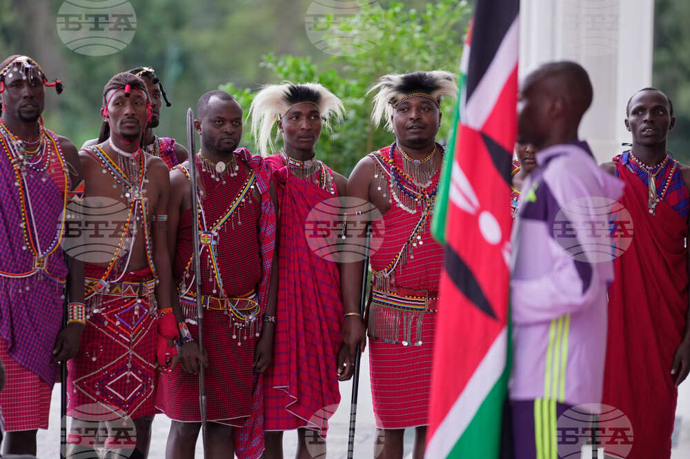 CORRECTION Kenya Marathon Record Breaker
