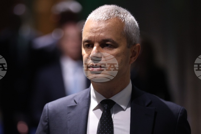 Vazrazhdane Leader Kostadinov Says Progressive Bulgaria’s Proposed Measures Show Incompetence