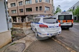 Бургас - ремонт на улица - инцидент