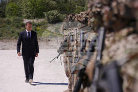 France Macron Military