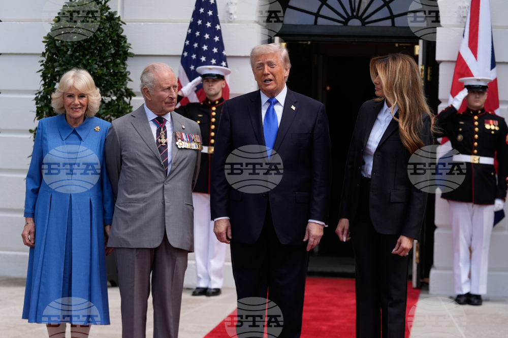 US Britain Royal Visit Trump