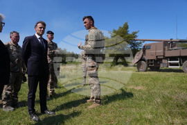 France Macron Military