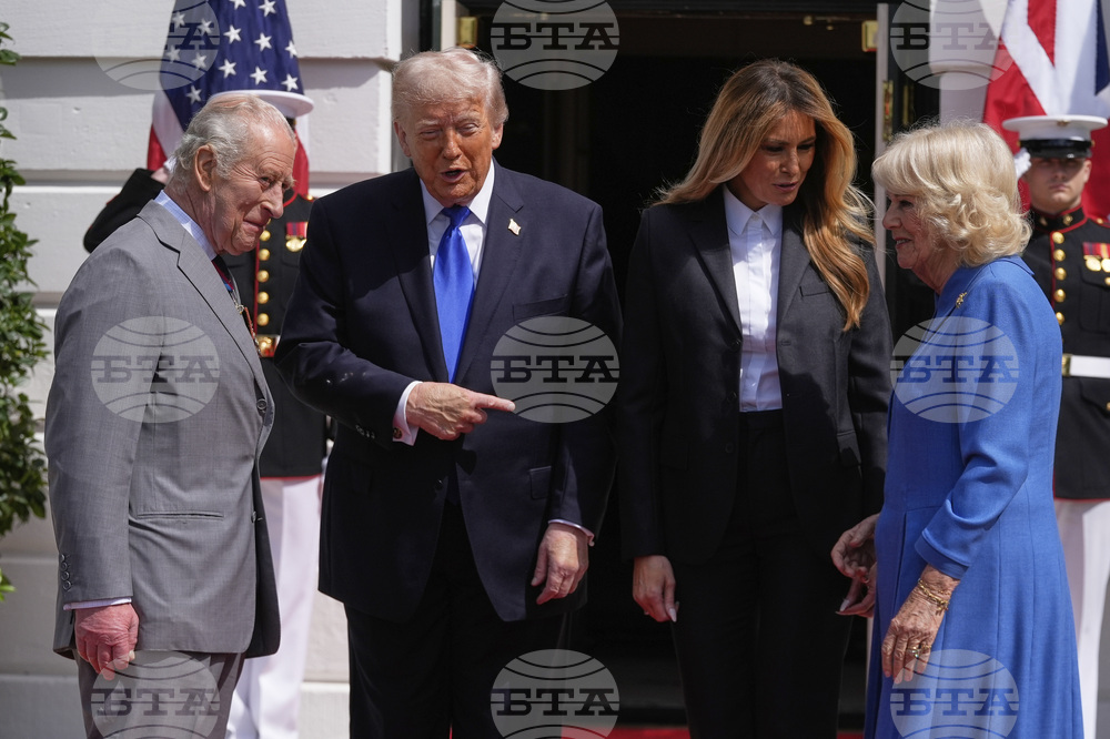 APTOPIX US Britain Royal Visit Trump