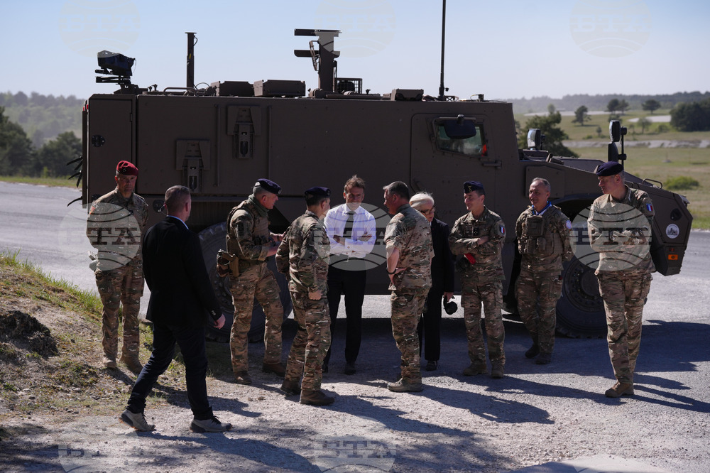 France Macron Military