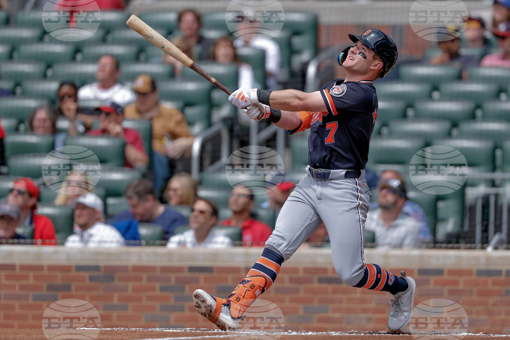 Tigers Braves Baseball