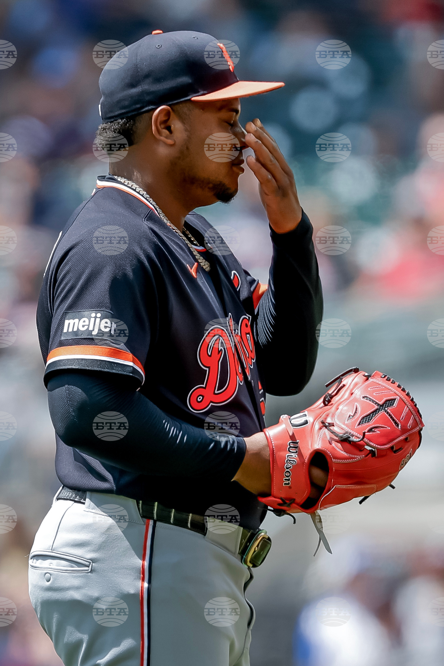 Tigers Braves Baseball