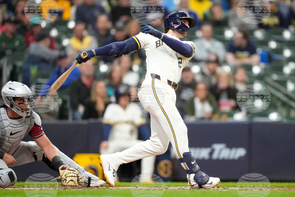 Diamondbacks Brewers Baseball