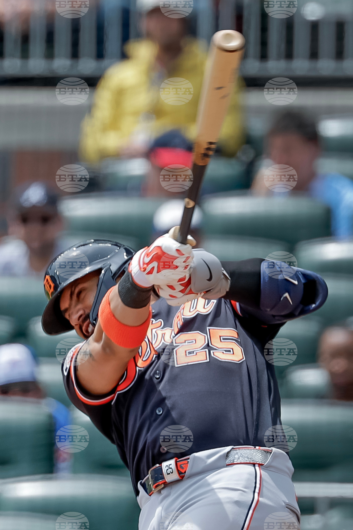 Tigers Braves Baseball