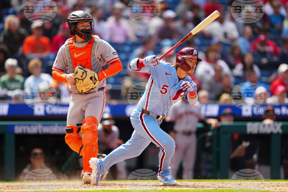 Giants Phillies Baseball