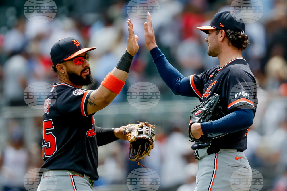 Tigers Braves Baseball