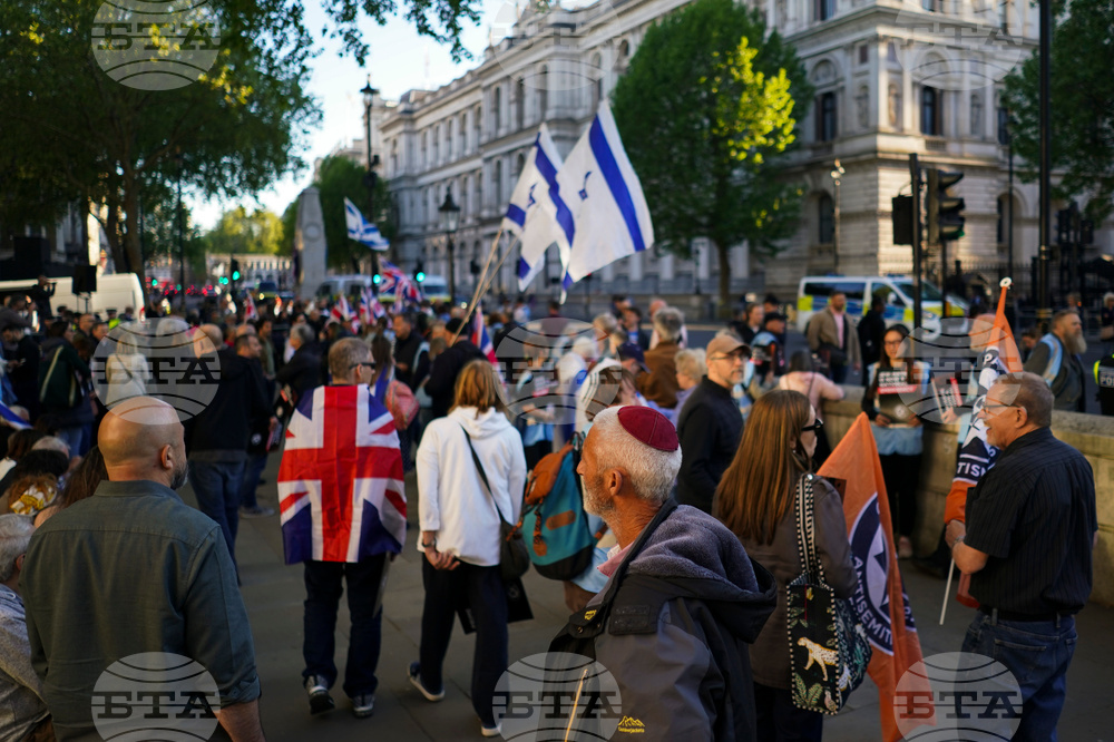 Britain Antisemitism Attack Protest