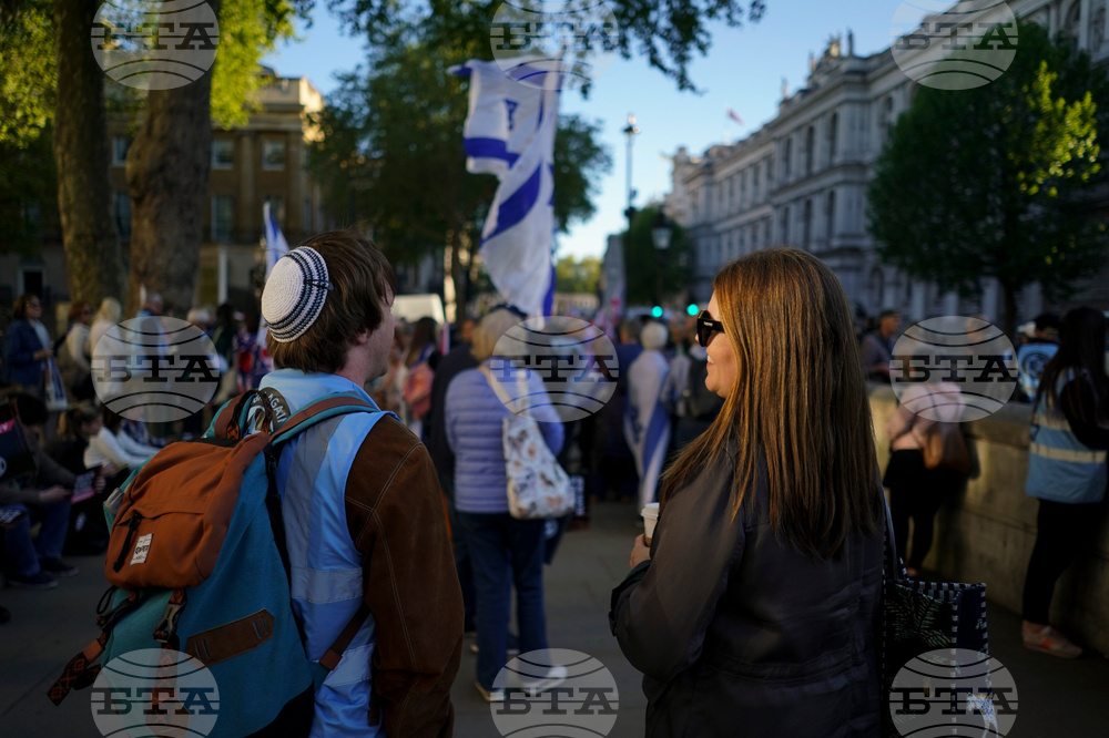 Britain Antisemitism Attack Protest