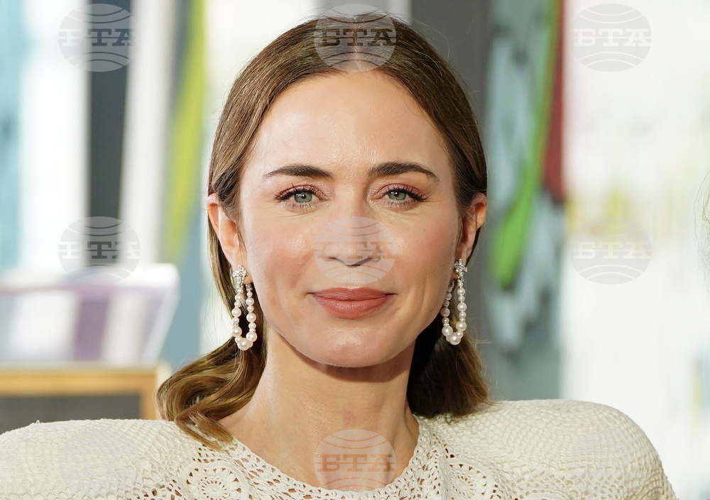 Emily Blunt and Stanley Tucci Walk of Fame