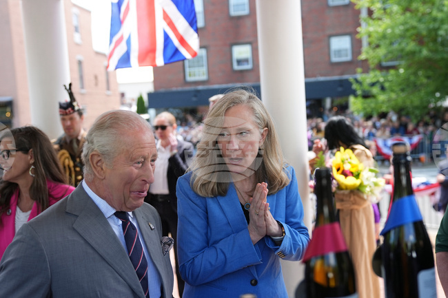 CORRECTION US Britain Royal Visit