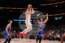 Knicks Hawks Basketball