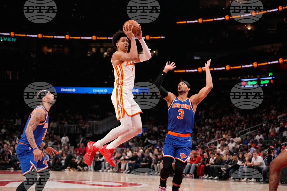 Knicks Hawks Basketball