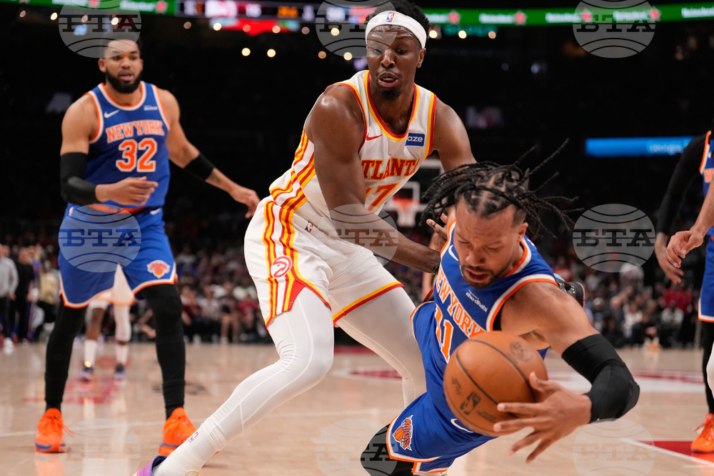 Knicks Hawks Basketball