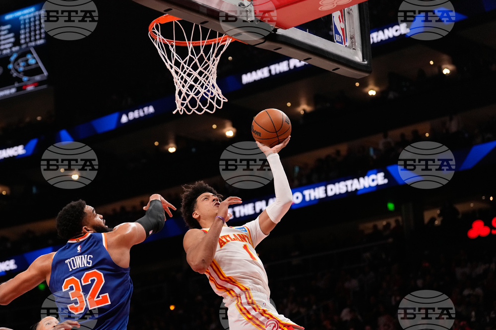 Knicks Hawks Basketball