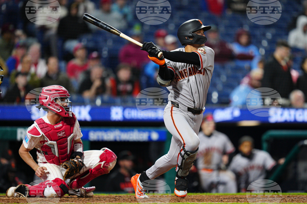 Giants Phillies Baseball