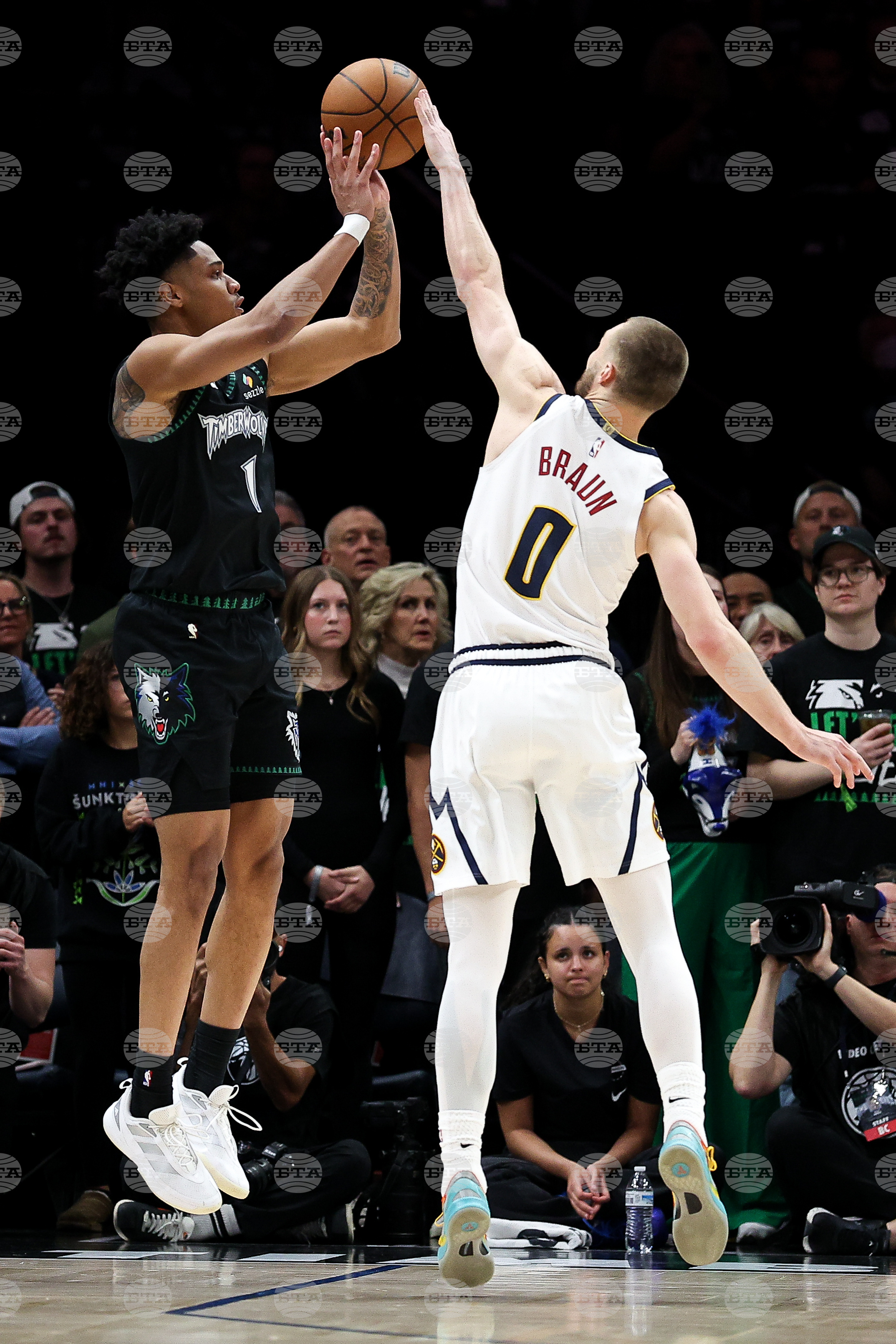 Nuggets Timberwolves Basketball