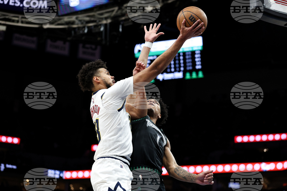 Nuggets Timberwolves Basketball
