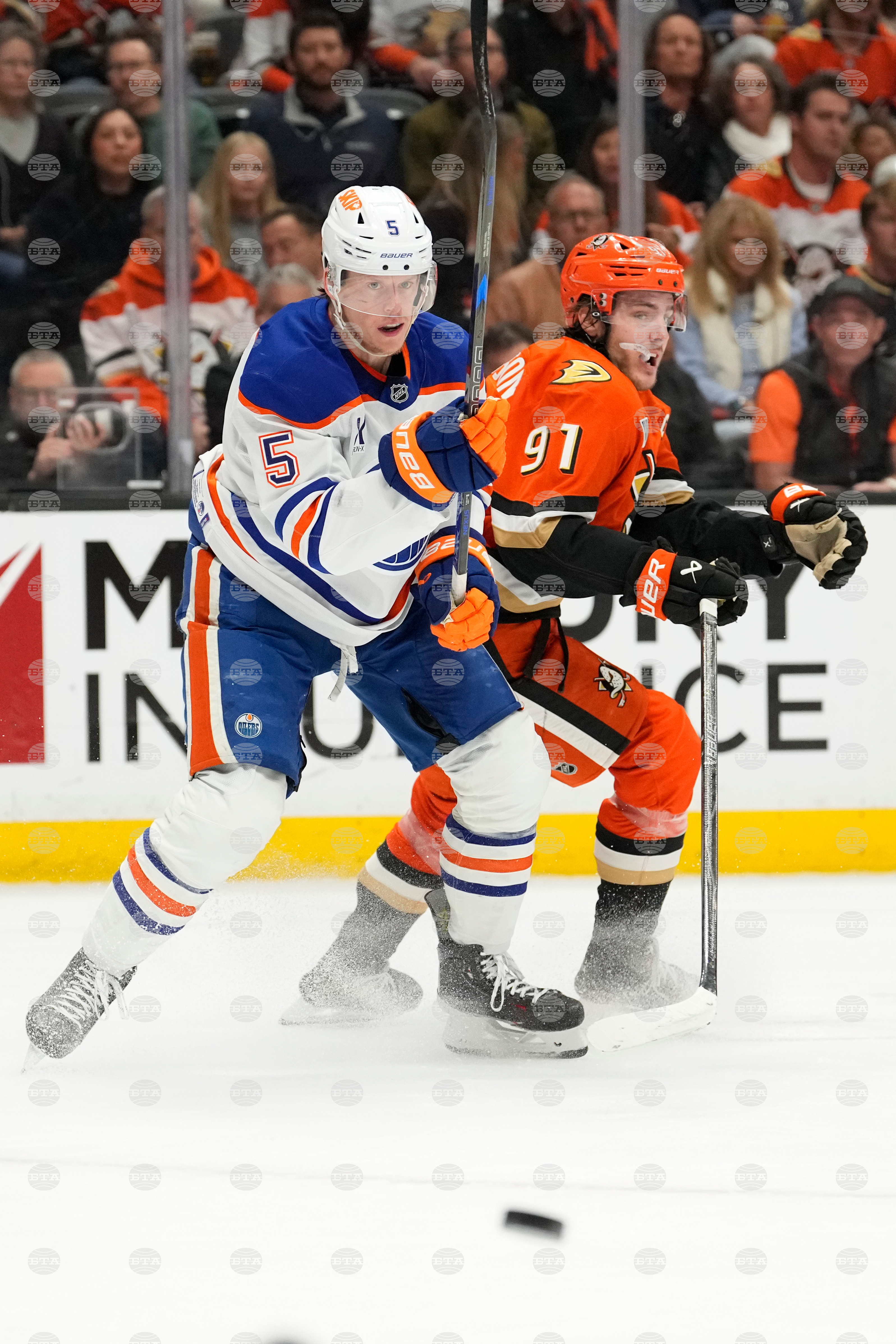 Oilers Ducks Hockey