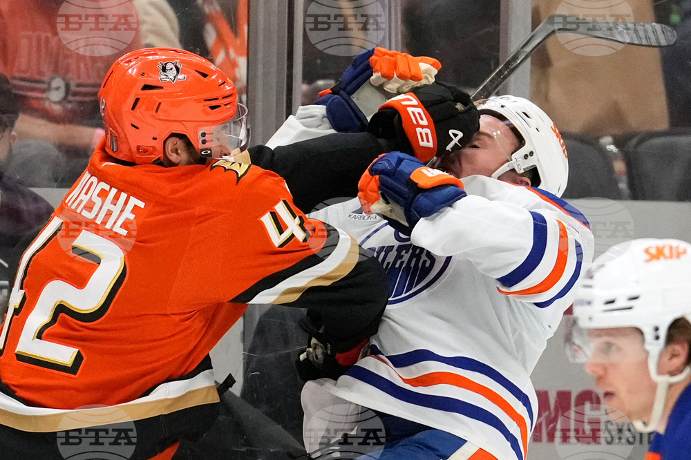 Oilers Ducks Hockey