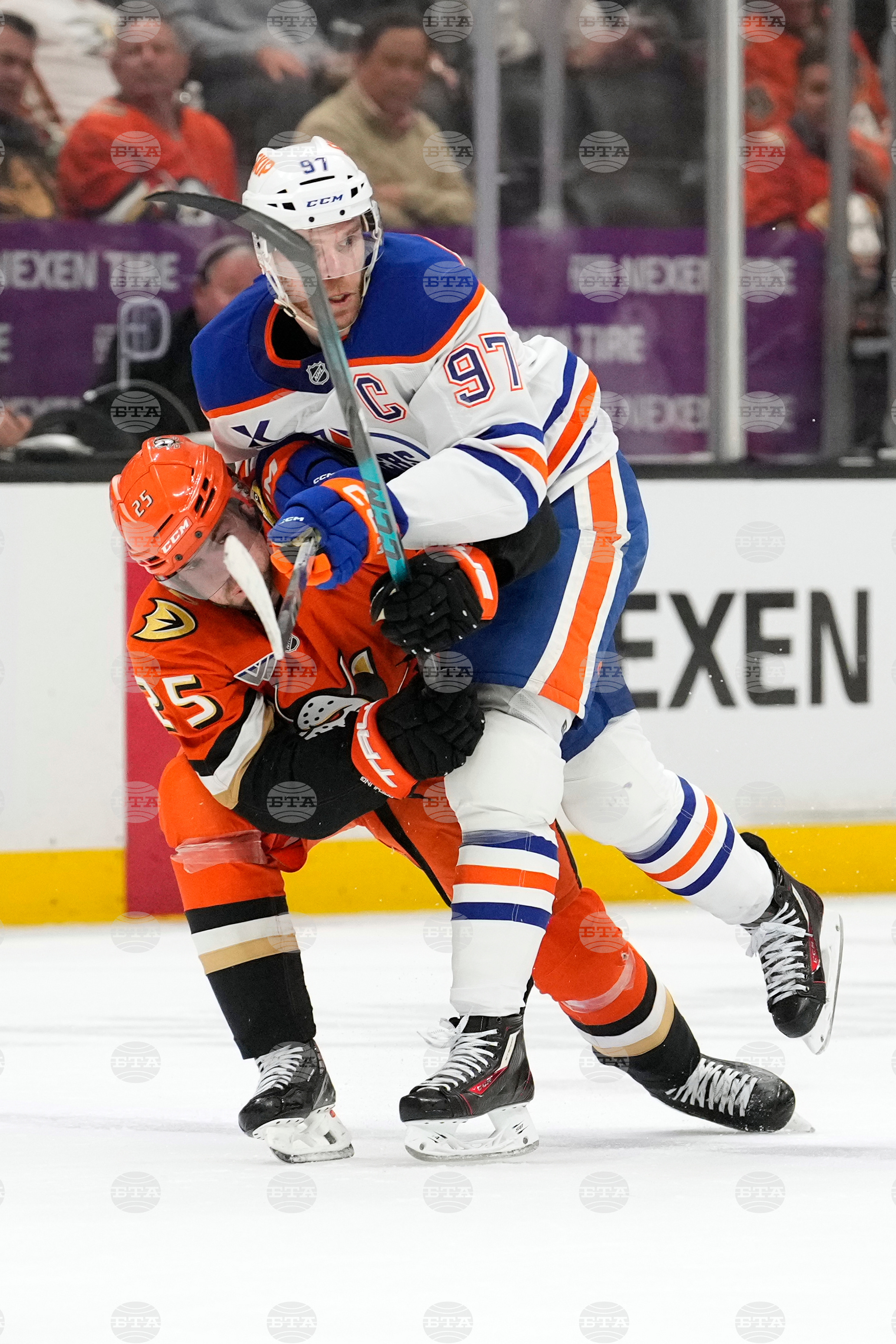 Oilers Ducks Hockey