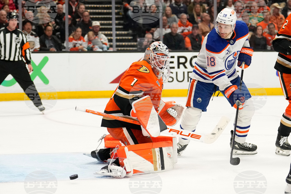 Oilers Ducks Hockey