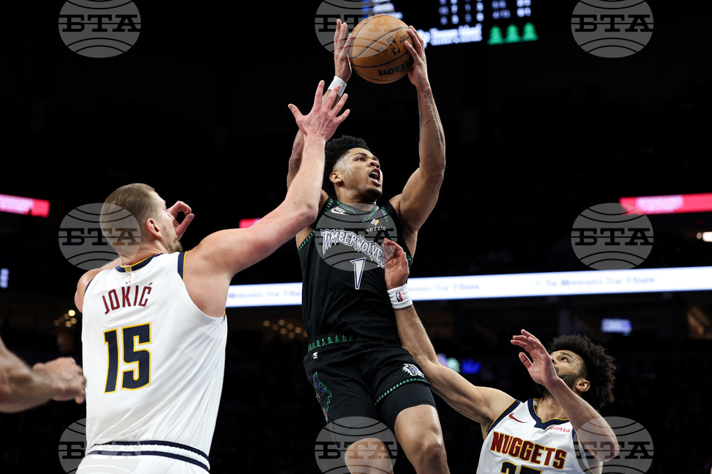 Nuggets Timberwolves Basketball